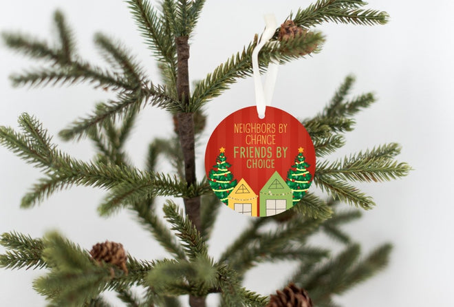 Christmas Ornament for Neighbor - Christmas Gift for Neighbor | Farmhouse World