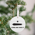 Come and Take It Christmas Ornament | Farmhouse World