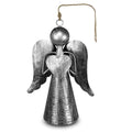 Etched Angel Bell Pendant | Farmhouse World