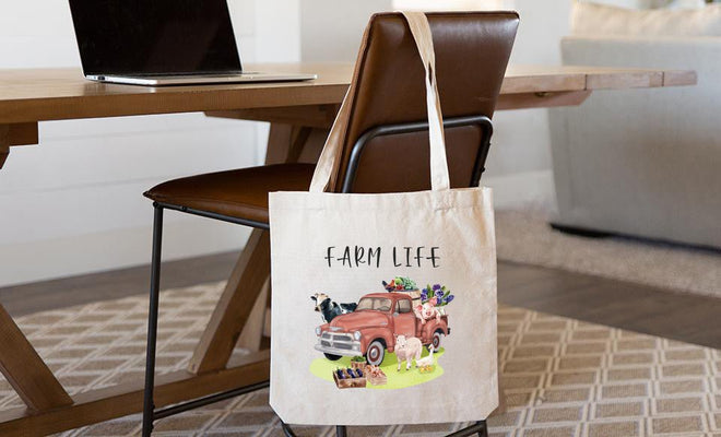 Farm Life Tote Bag | Farmhouse World