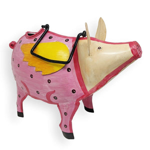 Flying Pig Metal Watering Can | Farmhouse World