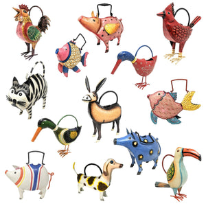 Fun Novelty Animal Metal Watering Cans | Farmhouse World