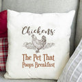 Funny Chicken Pillow Cover | Farmhouse World