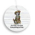 Funny Dog Christmas Ornament | Farmhouse World