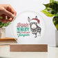Funny Donkey Christmas Gift Sign | Farmhouse World