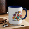 Funny Happy Hallothanksmas Coffee Lover Mug 11oz | Farmhouse World