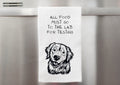 Funny Labrador Retriever Tea Towel | Farmhouse World
