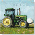 Green Tractor Gallery Wrapped Canvas Art - 5" to 48" Sizes | Farmhouse World