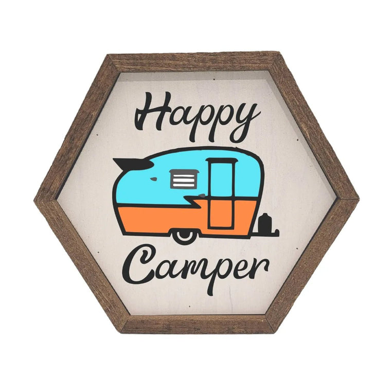 "Happy Camper" Sign | Farmhouse World