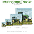 Inspirational Tractor / Farmer Gallery Wrapped Canvas Wall Art - 5" to 48" Sizes | Farmhouse World