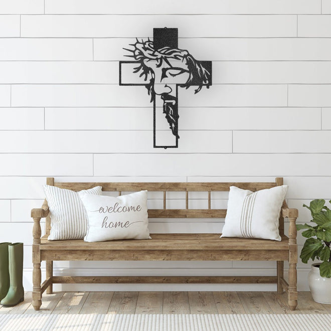 Jesus Cross Wall Art | Farmhouse World