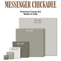 Messenger Chickadee Canvas Art | Farmhouse World