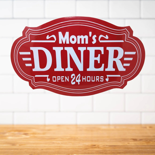 Mom's Diner Sign | Farmhouse World