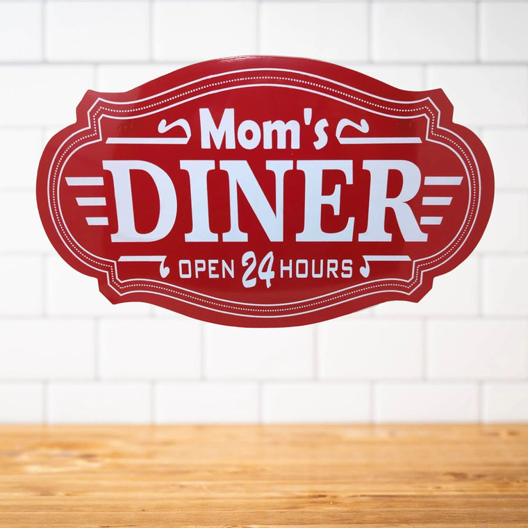 Mom's Diner Sign | Farmhouse World