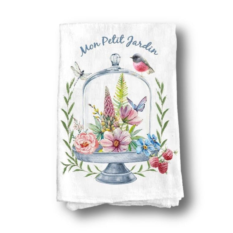 Mon Petit Jardin Little Garden Tea Towel | Farmhouse World