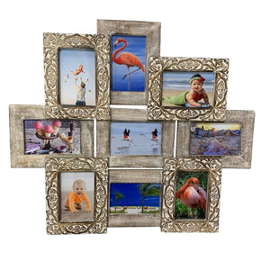 Nine Photo Frame Wall Collage | Farmhouse World