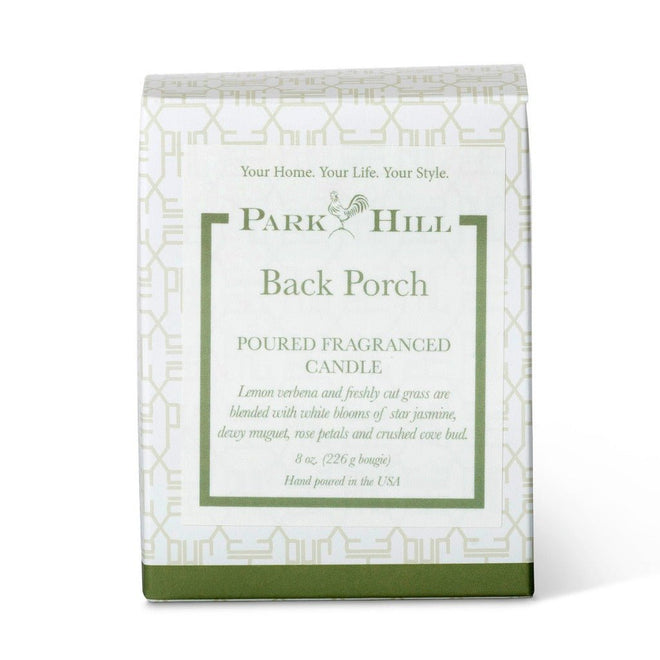 Park Hill Back Porch Candle 8oz | Farmhouse World