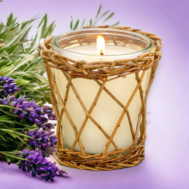 Park Hill Country French Lavender Candle | Farmhouse World