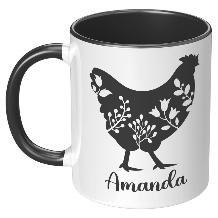 Personalized Chicken Mug | Farmhouse World