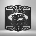 Personalized Classic Tractor Metal Sign | Farmhouse World