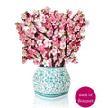 Pop-Up Flower Bouquet Greeting Card - Cherry Blossom | Farmhouse World