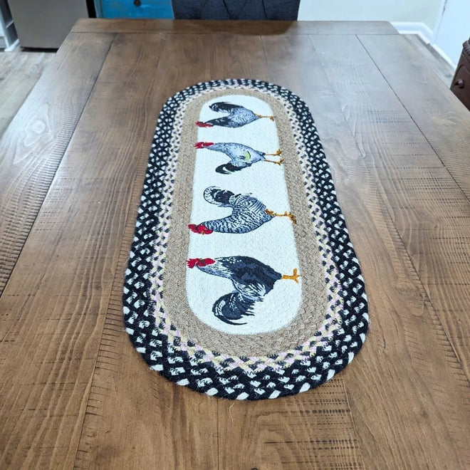 Roosters Table Runner | Farmhouse World