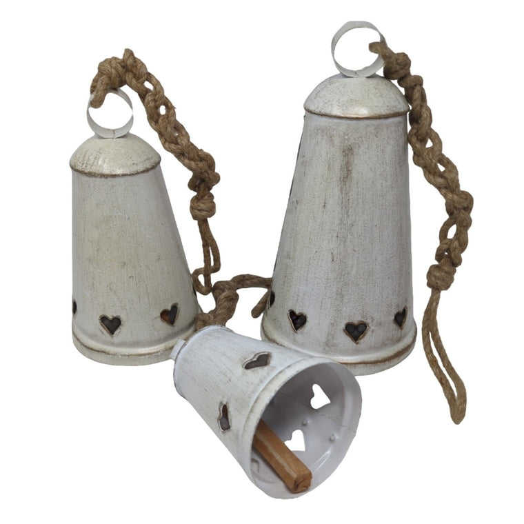 Rustic Elegant Wedding Bells: Set of 3 | Farmhouse World