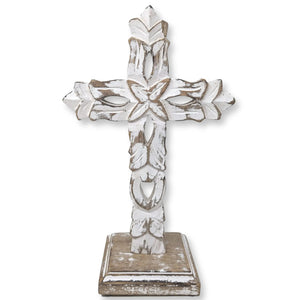 Rustic Farmhouse Table Cross | Farmhouse World