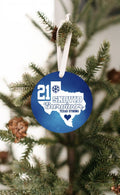 Texas SNOWVID Survivor 2021 Christmas Ornament | Farmhouse World